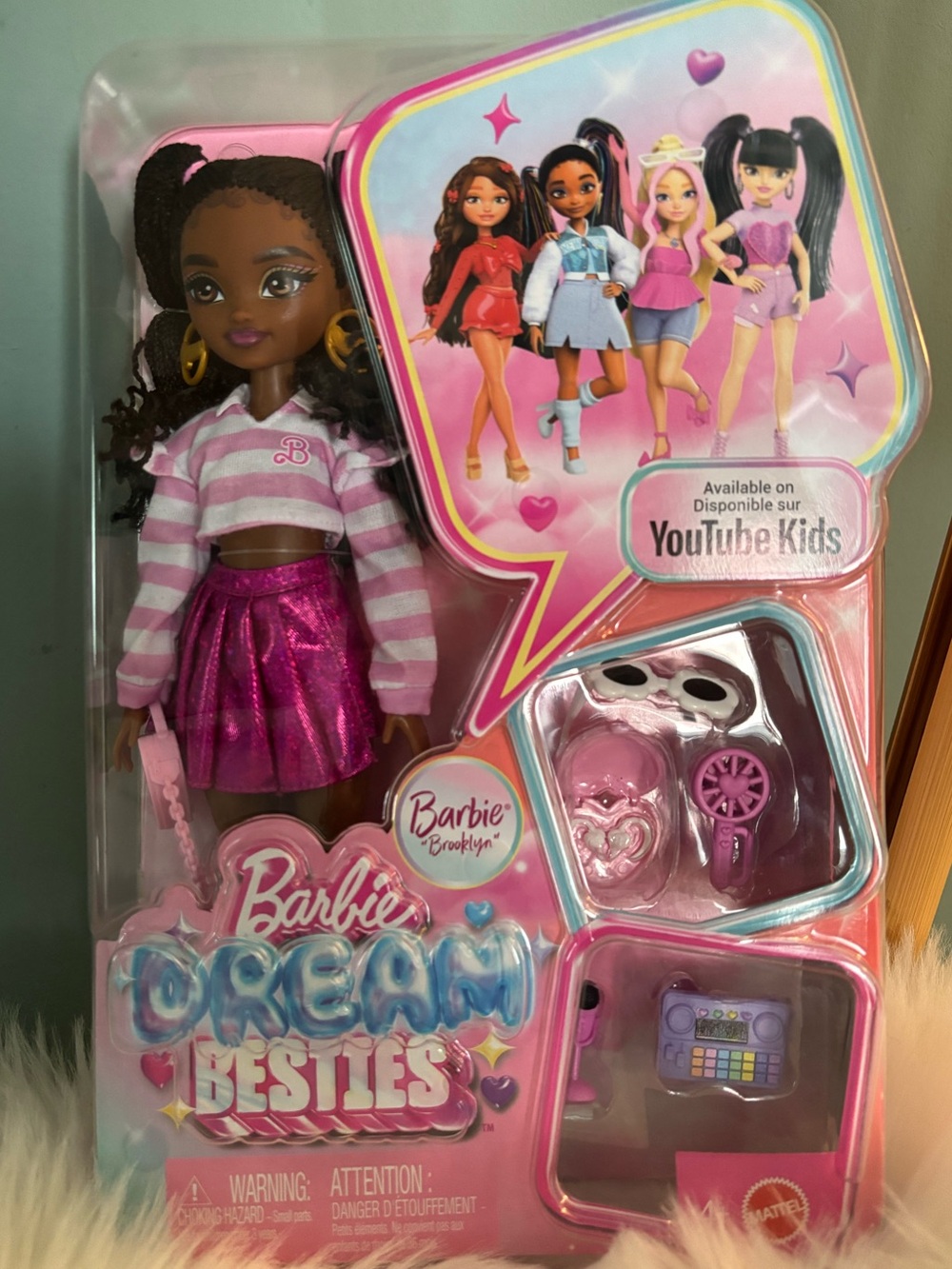 Barbie Dream Besties Brooklyn Doll - Pink Outfit